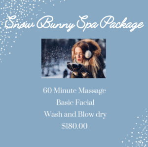 snow bunny spa package