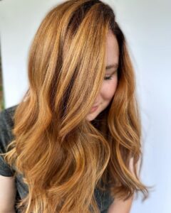 copper hairstyle : salon-aria, nashua nh
